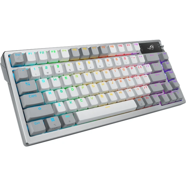 ASUS ROG AZOTH Moonlight White herní klávesnice (US) - Klávesnice - Obrázek O077000701