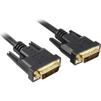 PremiumCord DVI-D/DVI-D kabel 2K 15m černý - Kabely a redukce