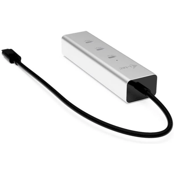 i-tec USB-C Charging Metal HUB 5port with USB-C video 8K dokovací stanice  - Dokovací stanice - Obrázek O0BK000K01