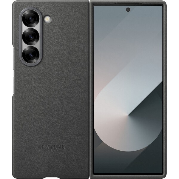 Samsung Galaxy Z Fold6 Ochranný kryt z veganské kůže Gray EF-VF956PJEGWW Šedá