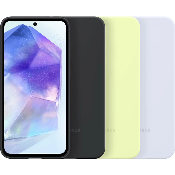 Samsung Silicone Case Galaxy A55 černý - Pouzdra - Obrázek O0Q2000O01