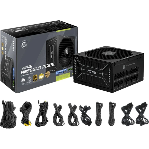 MSI MAG A850GLS PCIE5 850W - Zdroje - Obrázek O10J000K01