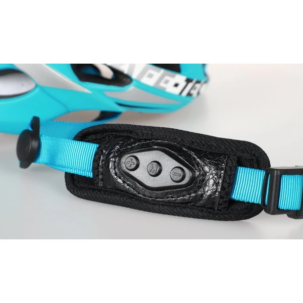 Safe-Tec TYR 2 chytrá helma na kolo M (55cm - 58cm) tyrkysová - Elektrické koloběžky - Obrázek O141000601