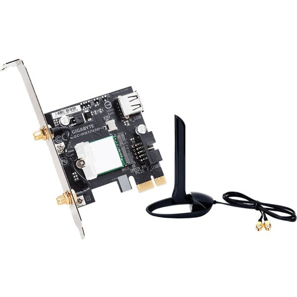 GIGABYTE PCI-E Wi-Fi 5 rozšiřující karta GC-WB1733D-I Černá
