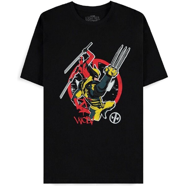 Tričko Deadpool - DP + Wolvie L