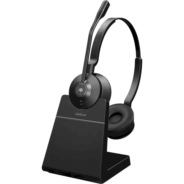 Jabra Engage 55 SE USB-A MS Stereo bezdrátová sluchátka se stojánkem černá - Sluchátka - Obrázek O1IM000K01