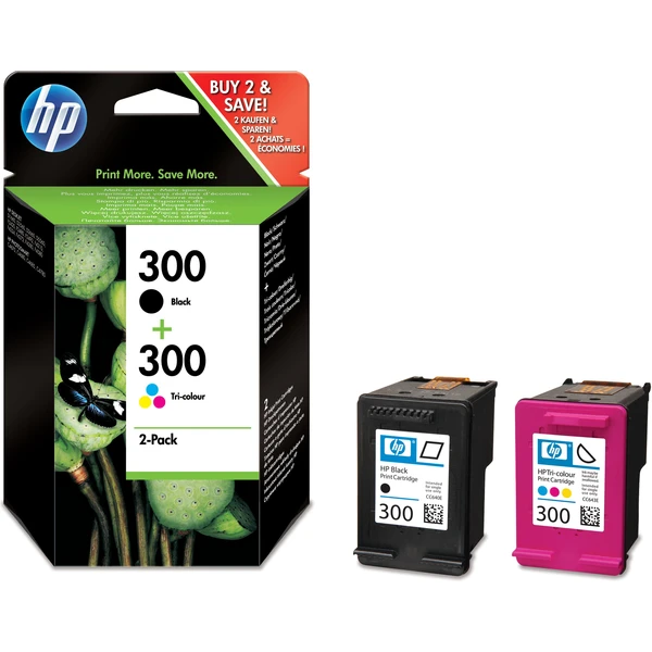 HP CN637EE č. 300 Vícebarevná originální - Cartridge - Obrázek O1OE100501