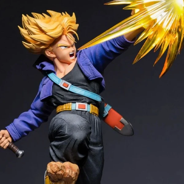 Veste Jeans Naked & Famous X Dragon Ball Z Future Trunks - Taille S, Couleur Noire - Occasion Très Bon état