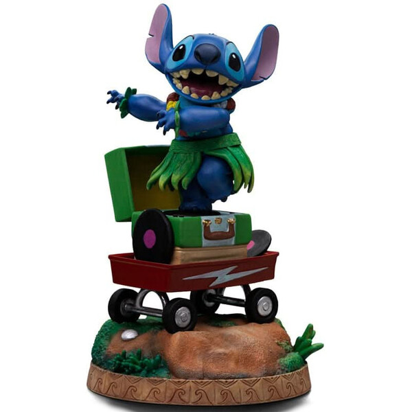 Soška Iron Studios Art Scale 1/10 Disney Classics - Stitch Hula Hula Vícebarevná