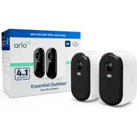 Arlo Essential (Gen.2) 2K venkovní bezpečnostní kamera, 2 Pack, bílá - Kamery