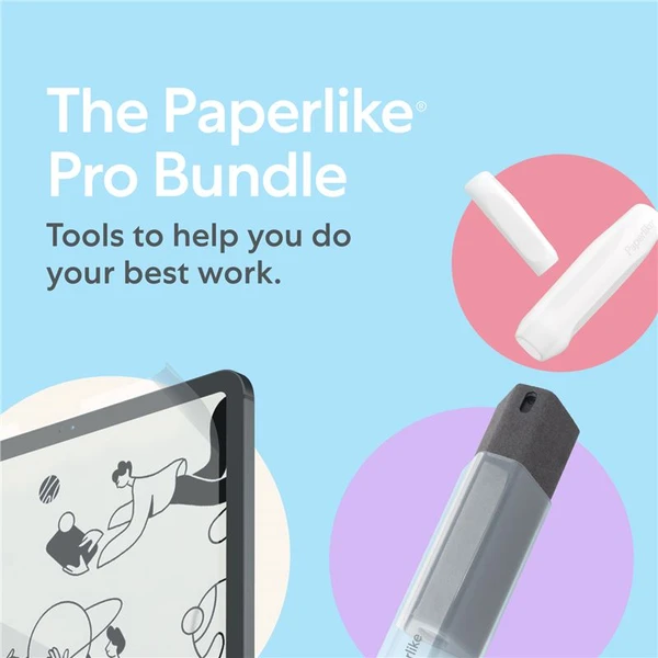 Paperlike Bundle fólie na psaní a kreslení sada Apple iPad Pro 11" (2018-2023)/Air 10,9" (2020-2022) - Ochranné folie a skla - Obrázek O266000N01