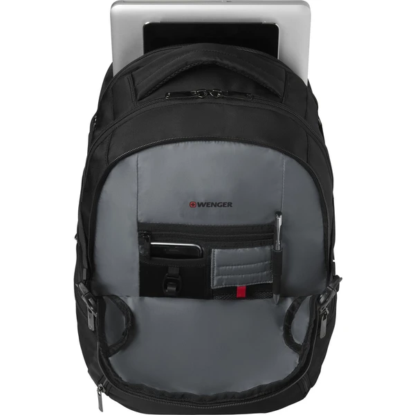 WENGER TRANSIT 16" batoh na notebook deluxe černý - Batohy - Obrázek O291000P01