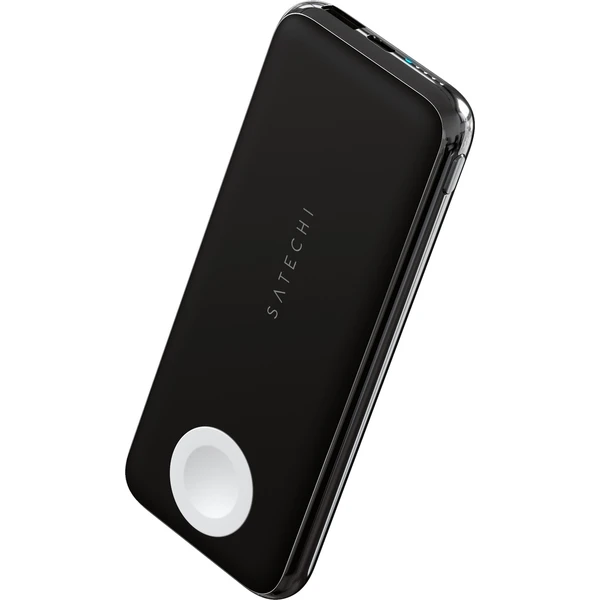 Satechi Quatro bezdrátová powerbanka 10 000 mAh vesmírně šedá  - Powerbanky - Obrázek O2BT000501