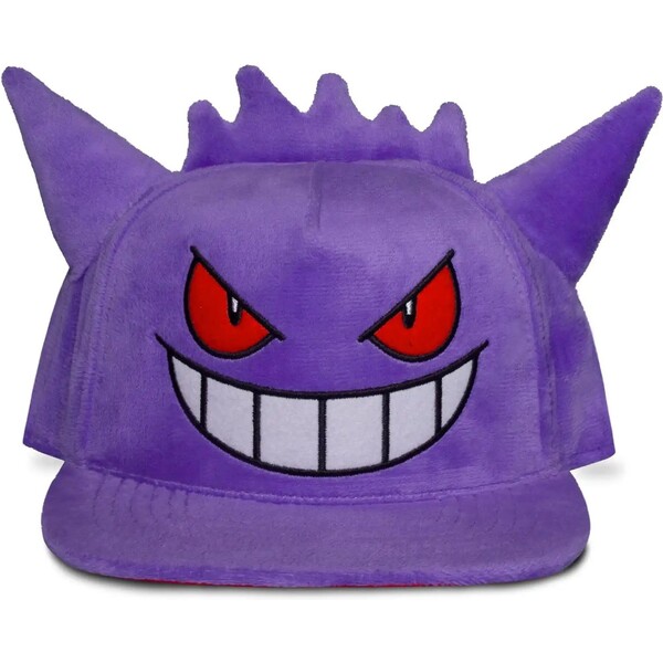 Kšiltovka plyšová Pokémon - Gengar
