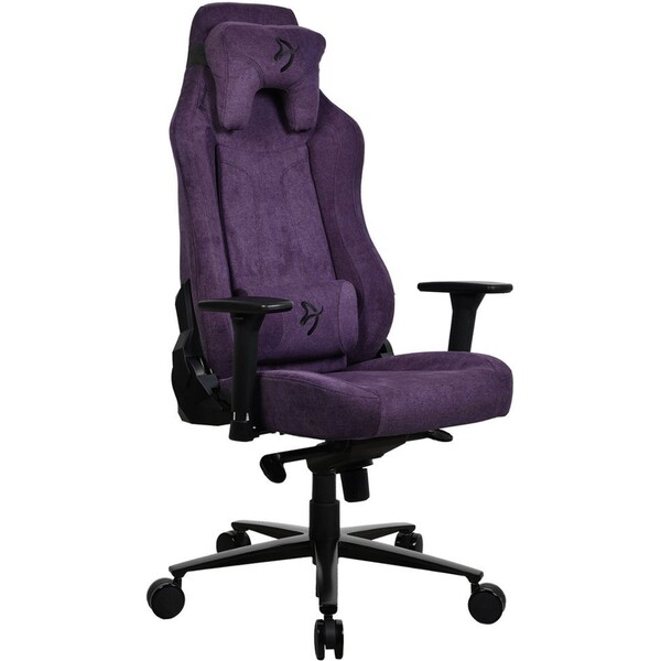 AROZZI VERNAZZA Soft Fabric herní židle fialová