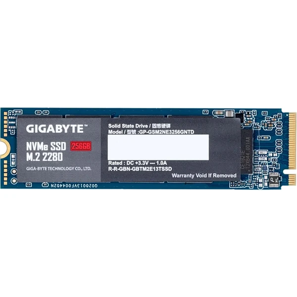 GIGABYTE NVMe SSD 256GB - SSD disky - Hlavní obrázek