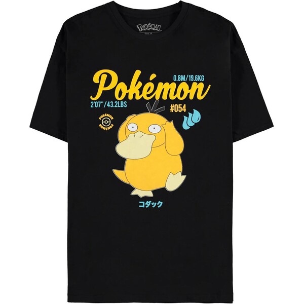 Tričko Pokémon - Psyduck Vintage L
