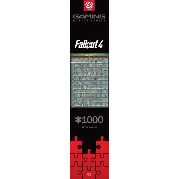 Puzzle Gaming: Fallout 4 - Perk Poster (1000) - Puzzle - Obrázek O2QE000N01