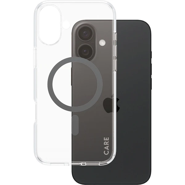 PanzerGlass® CARE kryt Apple iPhone 16 Plus MagSafe Urban Combat čirý/černý - Pouzdra - Obrázek O308000P01