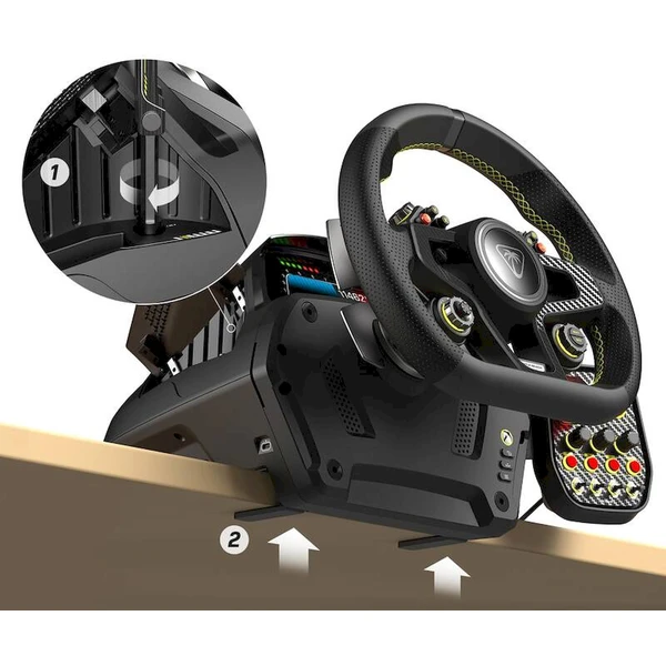 Turtle Beach VelocityOne Race Direct Drive volant a pedály - Volanty - Obrázek O30F000N01