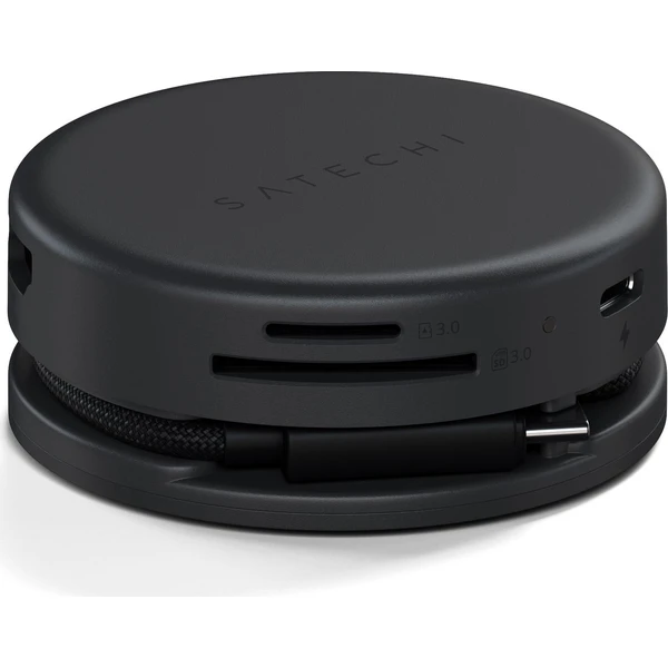 Satechi OntheGo 7v1 USB multiportový Hub černý - USB huby - Obrázek O30N000K01