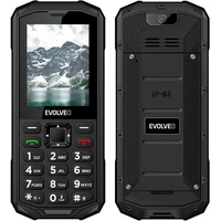 EVOLVEO StrongPhone X5 vodotěsný odolný Dual SIM telefon černo-šedý - Mobilní telefony