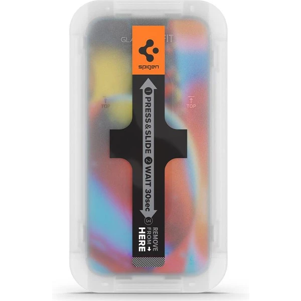 Spigen Glas tR EZ Fit tvrzené sklo 2 ks iPhone 17e/16e/14/13 Pro/13 čiré - Ochranné folie a skla - Obrázek O3EWF00101