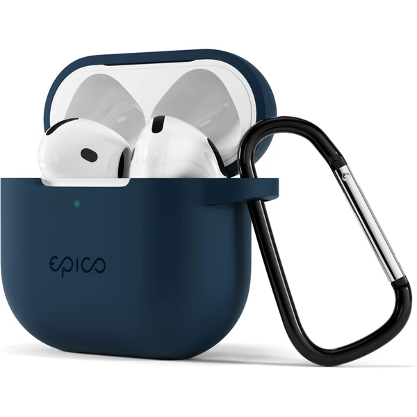 Epico odolný silikonový kryt pro Airpods 4 tmavě modrý - Pouzdra - Obrázek O3LA000J01