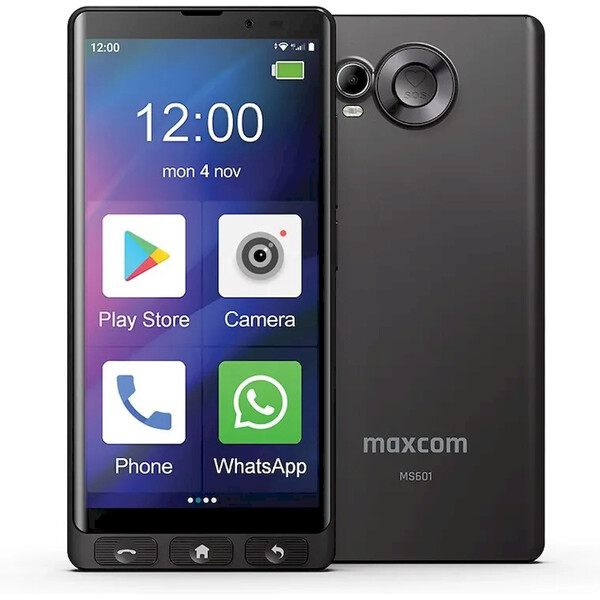 Maxcom Smart MS601 4G Černá