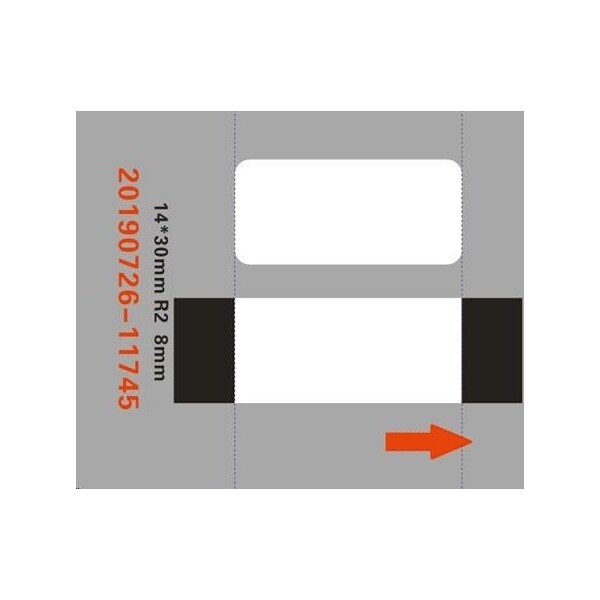 Niimbot štítky EP 14x30mm 210ks pro D11 a D110 čiré