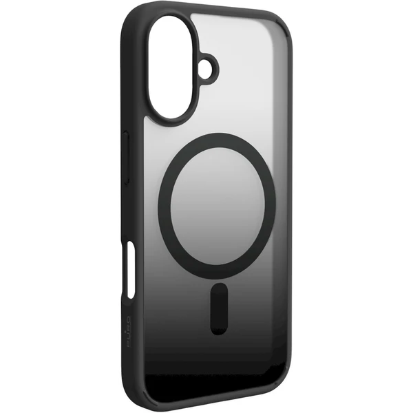 PURO Gradient kryt s MagSafe pro iPhone 16 černý - Pouzdra - Hlavní obrázek