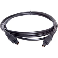 PremiumCord Toslink/Toslink optický kabel 10m černý - Kabely a redukce