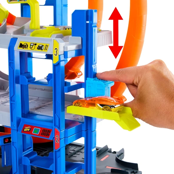 Hot Wheels CITY Mattel - Maxi Garáž - Hračky - Obrázek O40J000K01