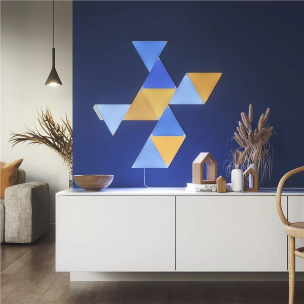Nanoleaf Shapes Triangles Expansion Pack (3 ks) chytré modulární osvětlení - Chytrá osvětlení - Obrázek O453000501