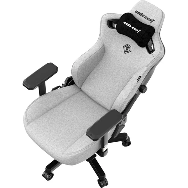 Anda Seat Kaiser Series 3 XL fabric herní židle šedá - Židle - Obrázek O454000P01