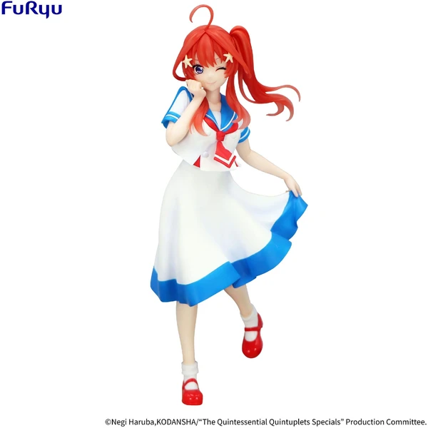 Soška Furyu The Quintessential Quintuplets: Trio-Try-iT - Nakano Itsuki (Marine Look) 21 cm - Sochy a sošky - Obrázek O46D000P01