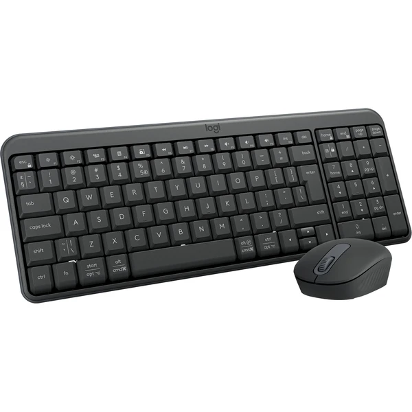 Logitech MK250 US set klávesnice a myši světle šedá - Klávesnicové sety - Obrázek O46F000K01