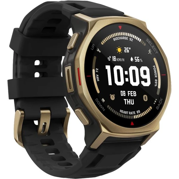 Amazfit T-Rex 3 Pro 44mm chytré hodinky černé/zlaté - Chytré hodinky - Obrázek O48K000K01