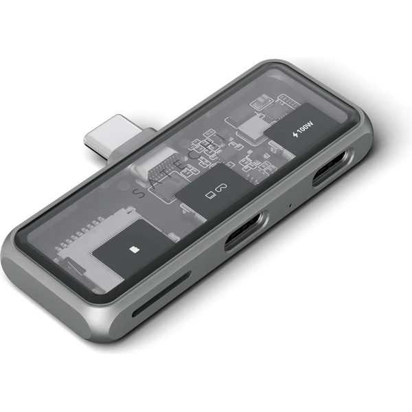 Satechi Mobile XR Hub s duálním USB-C a microSD vesmírně šedý - USB huby - Obrázek O4BF000O01