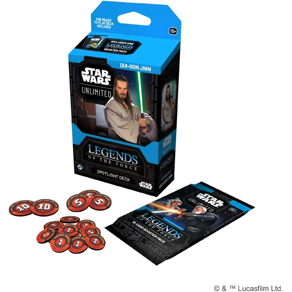 Star Wars: Unlimited 05 - Legends of the Force  - Spotlight Deck - Star Wars TCG - Obrázek O4EE000K01