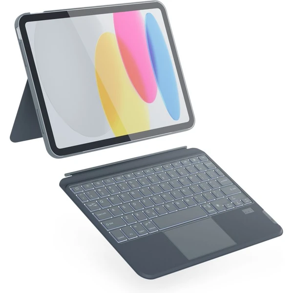 EPICO pouzdro s klávesnicí pro Apple iPad Air 11" (2024) (čeština) šedé - Pouzdra s klávesnicí - Obrázek O4FP100501