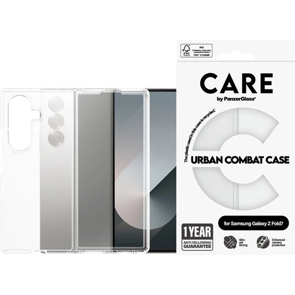 PanzerGlass® CARE Urban kryt Samsung Galaxy Z Fold7 čirý - Pouzdra - Obrázek O4SE000K01