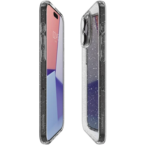 Spigen Liquid Crystal Glitter kryt iPhone 15 Pro třpytivý - Pouzdra - Obrázek O4U8000601