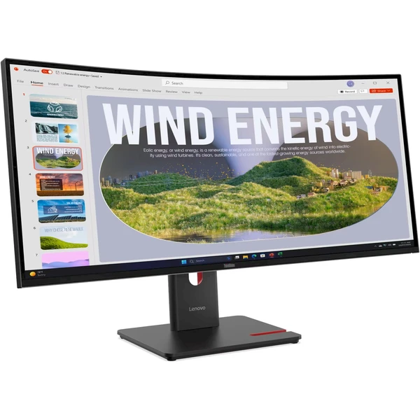 Lenovo ThinkVision T34WD-40 monitor 34" - Monitory - Obrázek O4YG000N01