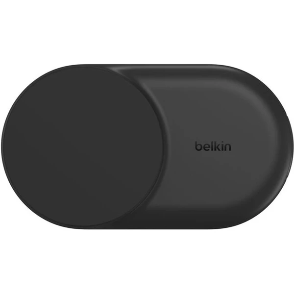 Belkin UltraCharge™ Qi2 25W 2v1 MagSafe nabíječka pro iPhone/AirPods, s USB-C černá - Nabíječky - Obrázek O4ZM000K01