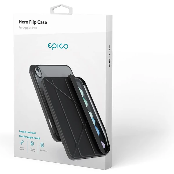 Epico Hero flipové pouzdro Apple iPad Pro 11" (2018-2022)/iPad Air 10,9"/Air 11" černé - Pouzdra - Obrázek O536000601