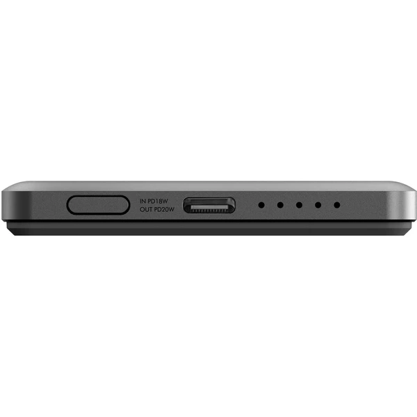 ENERGEA AluPac Air powerbanka s MagSafe, 5000 mAh šedá - Powerbanky - Obrázek O593000J01