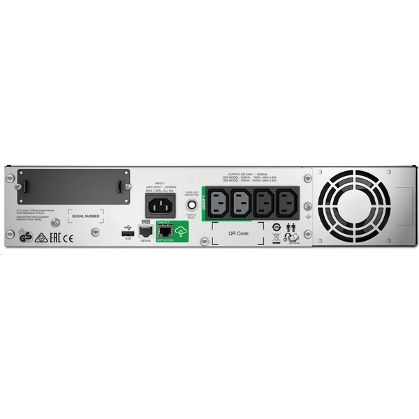 APC Smart-UPS 1000VA (SMT1000RMI2UC) - Záložní zdroje - Obrázek O59A000O01