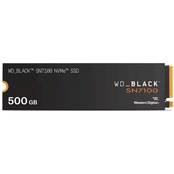 WD BLACK SSD NVMe 500GB PCIe SN7100 Gen4 WDS500G4X0E