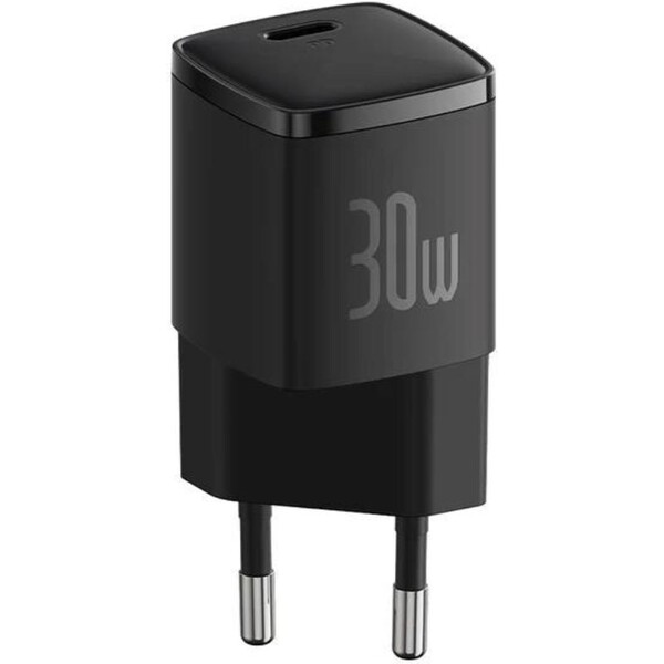 Baseus Cube Pro nabíjecí adaptér 30W USB-C PD černý